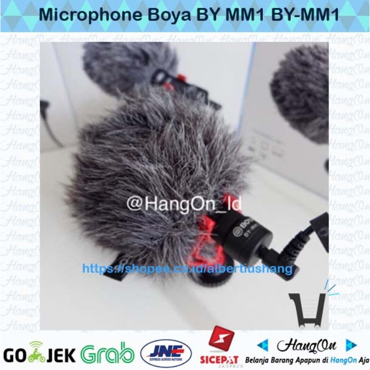 Microphone Boya BY MM1 BY-MM1 For DSLR and Smartphone