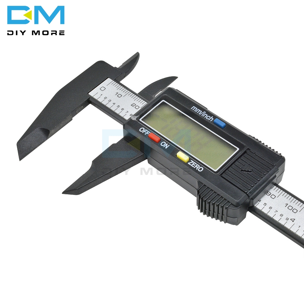 150mm/6inch Micrometer Digital Electronic Gauge Carbon Fiber Vernier Caliper 