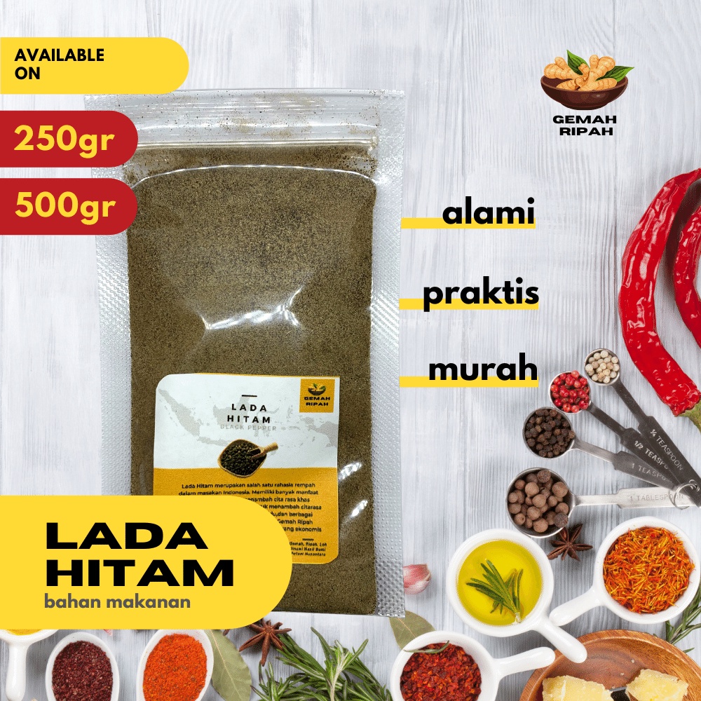 

Lada Hitam Bubuk 250gram 500gram 1kg Merica Bubuk Lada Hitam Bubuk Blackpepper Lada Bubuk Bumbu Masak Bumbu Penyedap Rasa Bumbu Dapur Bumbu Bubuk Lada Hitam Bubuk Asli Blackpapper Sauce Bumbu Rasa Lada Hitam 1kg Bumbu Hitam Black Paper Grinder