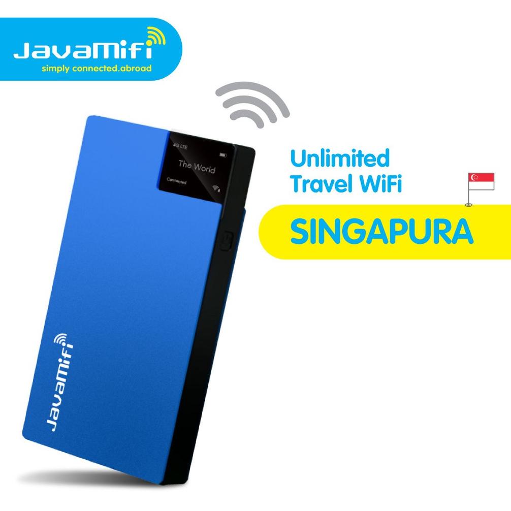 Javamifi 4G Travel Wifi Singapore Unlimited | Wifi Singapura