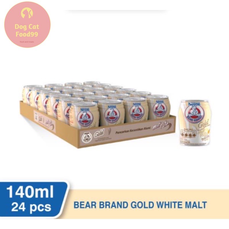 

Bear Brand Gold (White Malt) (perkarton) isi 24 kaleng only gojek