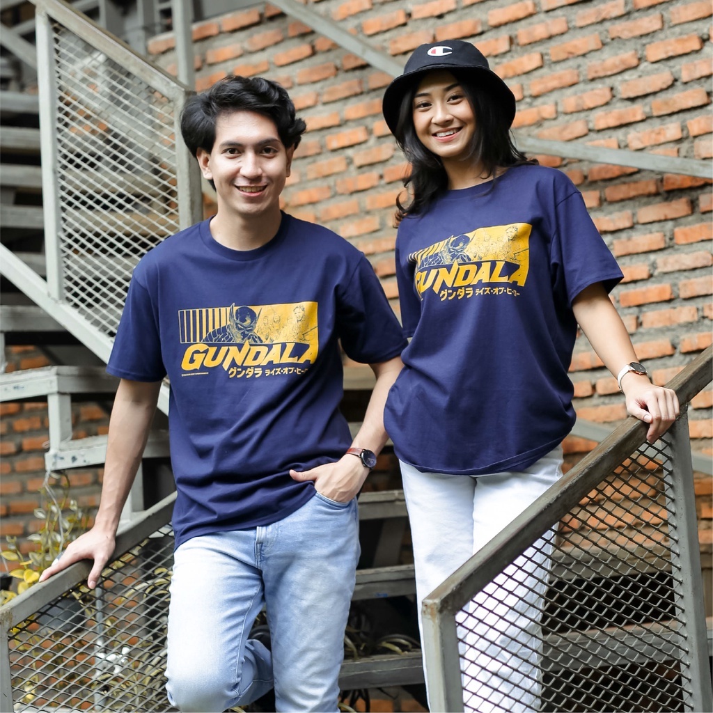 Kaos Keren Gundala X Cititex Invert Navy