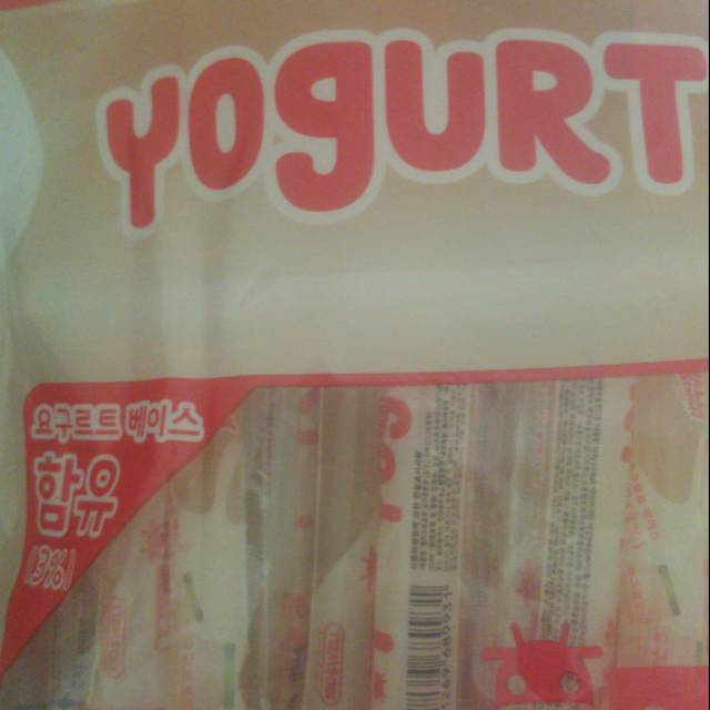 Jelly straw yogurt korea