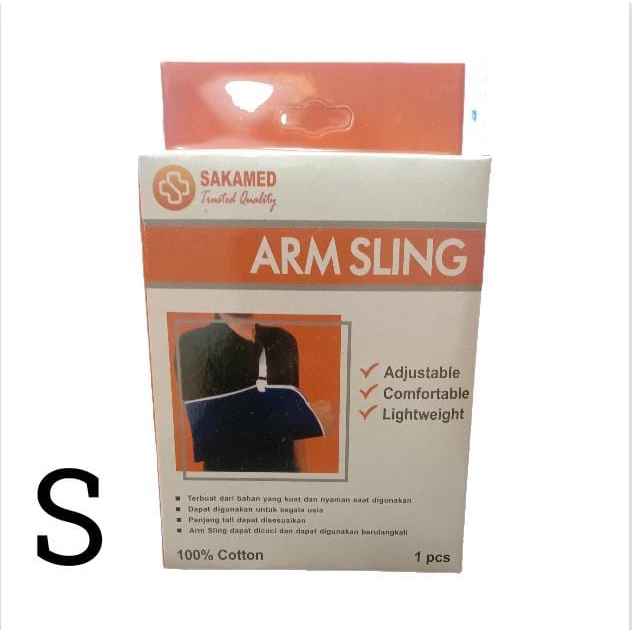 Arm Sling / Penyangga Tangan (Lengan/Siku) / Arm Sling Penyangga Lengan Patah Tulang Tangan / SAKAMED ARM SLING