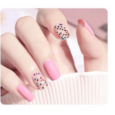 Kutek 2in1 Kutek Warna Gel Nail Polish Gliter