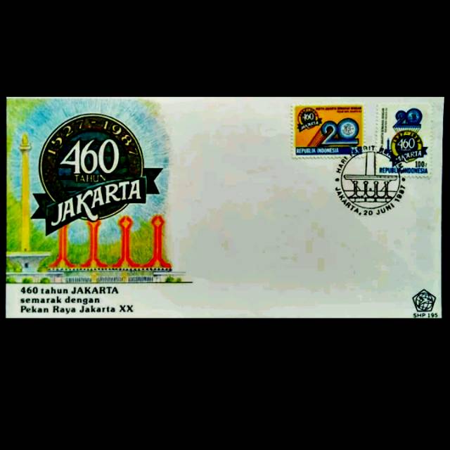 

SHP Perangko Indonesia Serie Pekan Raya 460thn Jakarta 1987