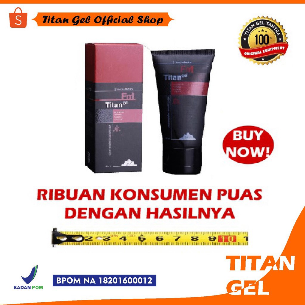 Titan original gel bpom obat kuat oles pria p3mbesar tahan lama