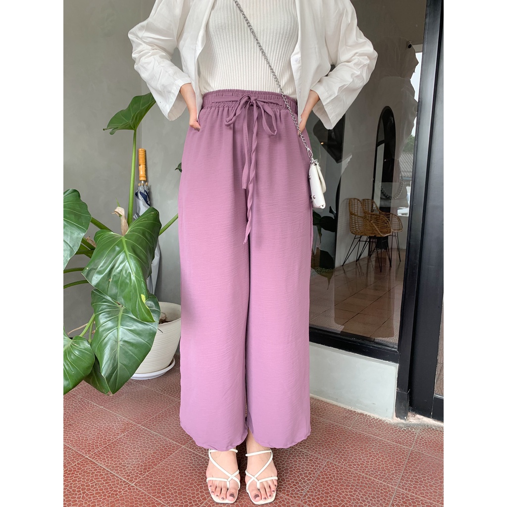 KULOT CEY KRINKLE PANTS CELANA KANTOR DAILY PREMIUM B574