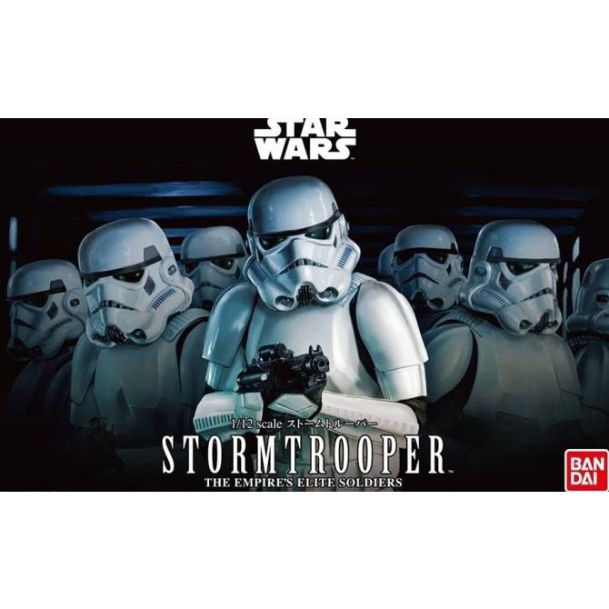 1/12 Star Wars: Stormtrooper Storm Trooper (Bandai) Terbaru