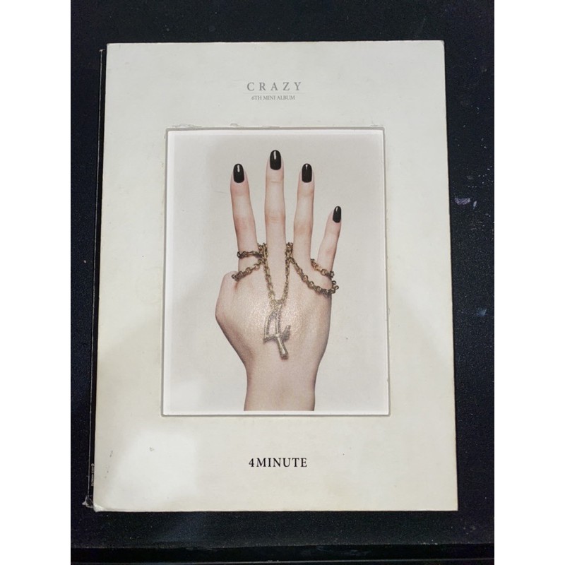 UNSEALED CRAZY ALBUM 4MINUTE