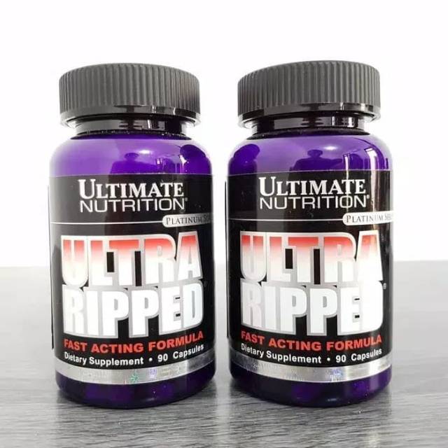 Ultra Ripped Faf 90 Capsul Fat Burner Pembakar Lemak Ultimate Nutrition
