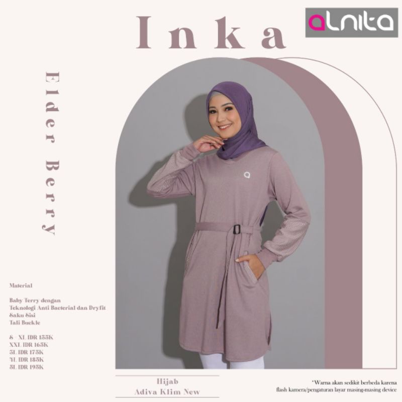 Tunic muslimah alnita inka