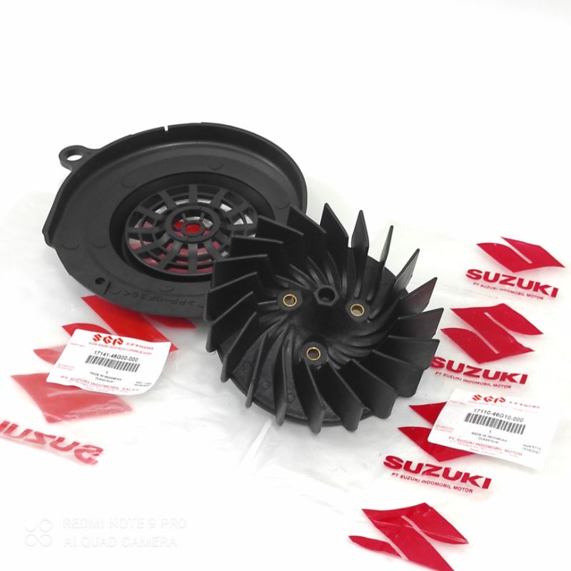 TUTUP KIPAS + KIPAS  MAGNET SUZUKI SPIN, HAYATE, SKYWAVE, SKYDRIVE, ASLI SUZUKI SGP