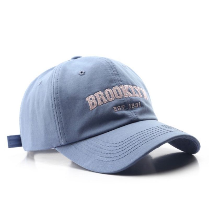 Topi Baseball premium pria wanita keren Termurah Bordir BROOKLYN