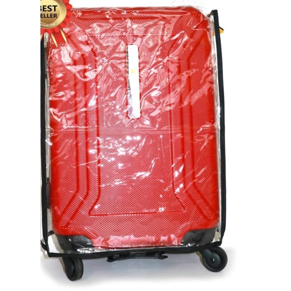 ✻ Sarung Koper Transparan 32 inch - cover koper, cover luggage ♚