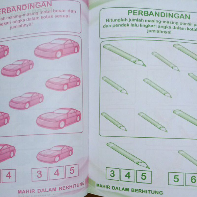Buku Mahir Dalam Berhitung Metode Aktif Cepat Tepat Cermat