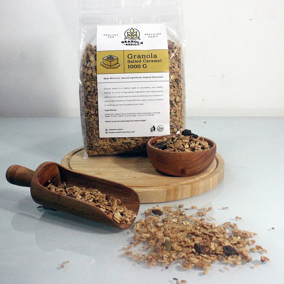 

✬ Granola Addict - Salted Caramel 1000G (1KG) ♙