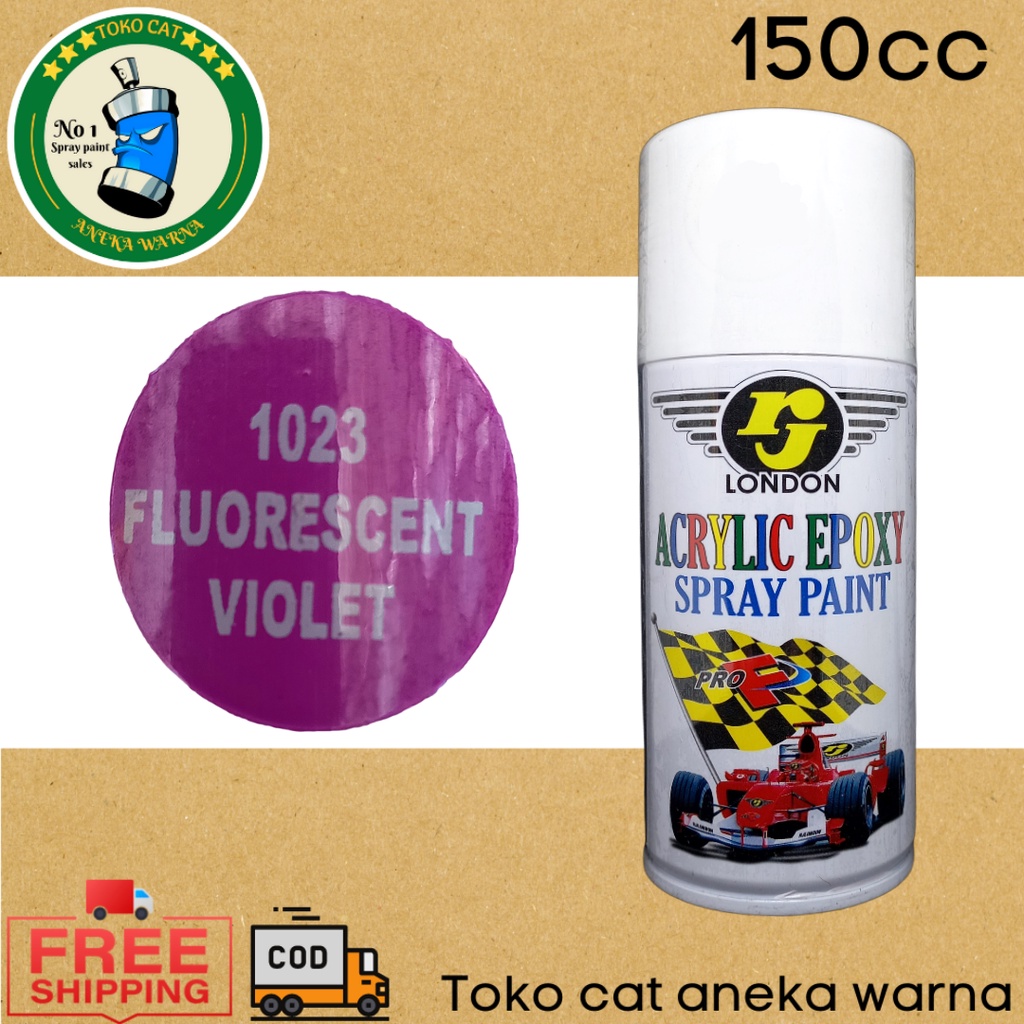 cat semprot 150cc rj london stabilo fluorescent violet spray paint pilox pilok