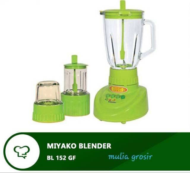 Blender Miyako Kaca 3in1 1.5L BL 152GF / Blender Miyako 1.5L