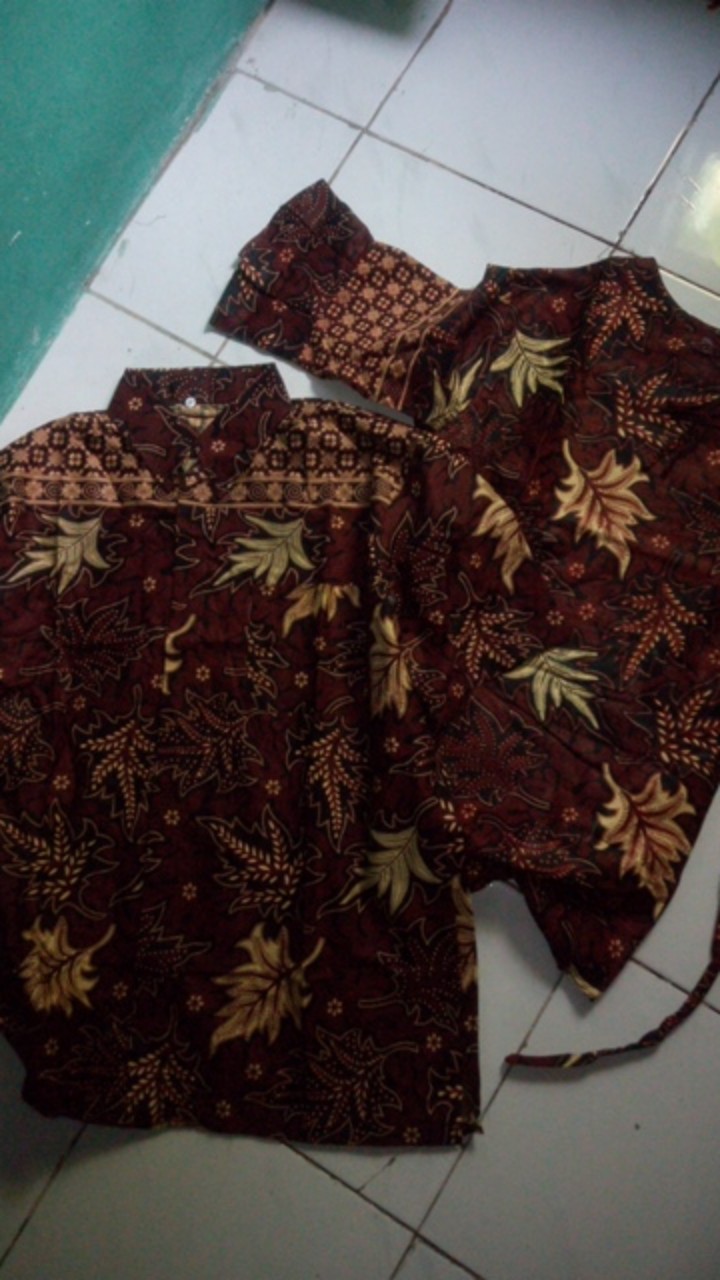 Maura Couple - Sania Ruffle Batik Couple Ori Ndoro