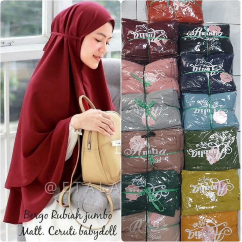 BERGO MARYAM 2 LAYER JUMBO CERUTY