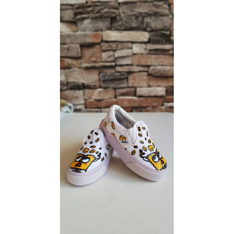 SEPATU ANAK VANS PREMIUM HIGH QUALITY SEPATU VANS SLIP ON CATUR ANAK ANAK