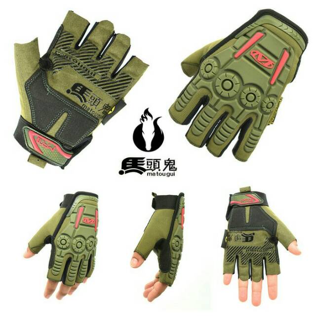 Sarung angan glove rider MTG001 pendek