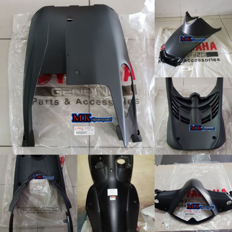 PAKET FULL SET BODY KASAR MIO J (6pcs) ORIGINAL YAMAHA