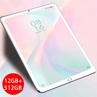 【2022 Baru Asli Tablet】Galaxy Tablet P20 Tab 12GB + 512 GB Baru Sepuluh Core 5G Jaringan Dual Kartu WiFi Tablet 8.0 Inch Tablet Bisa COD