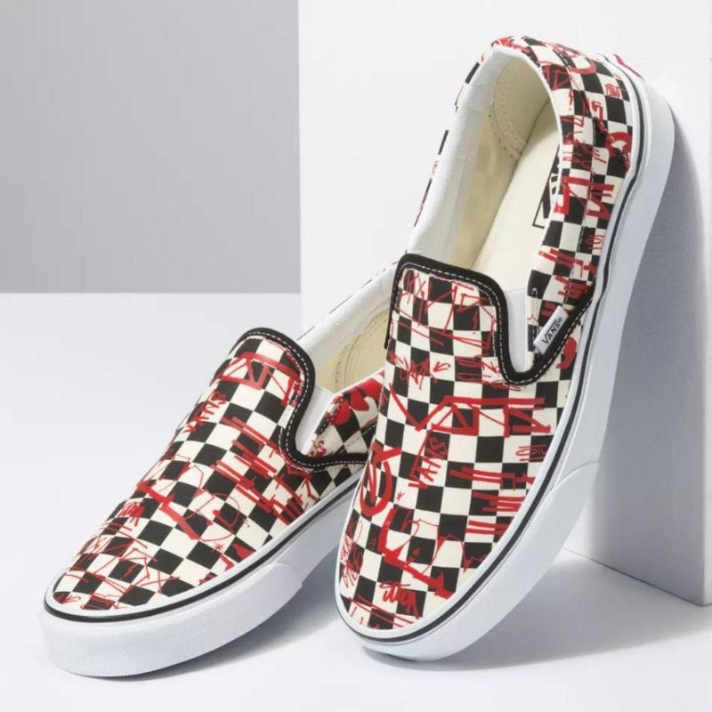 Vans Slip on Crew Checkerboard Original