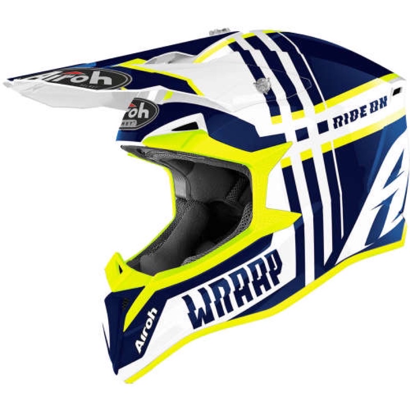 HELM CROSS AIROH WRAAP SERIES ORIGINAL