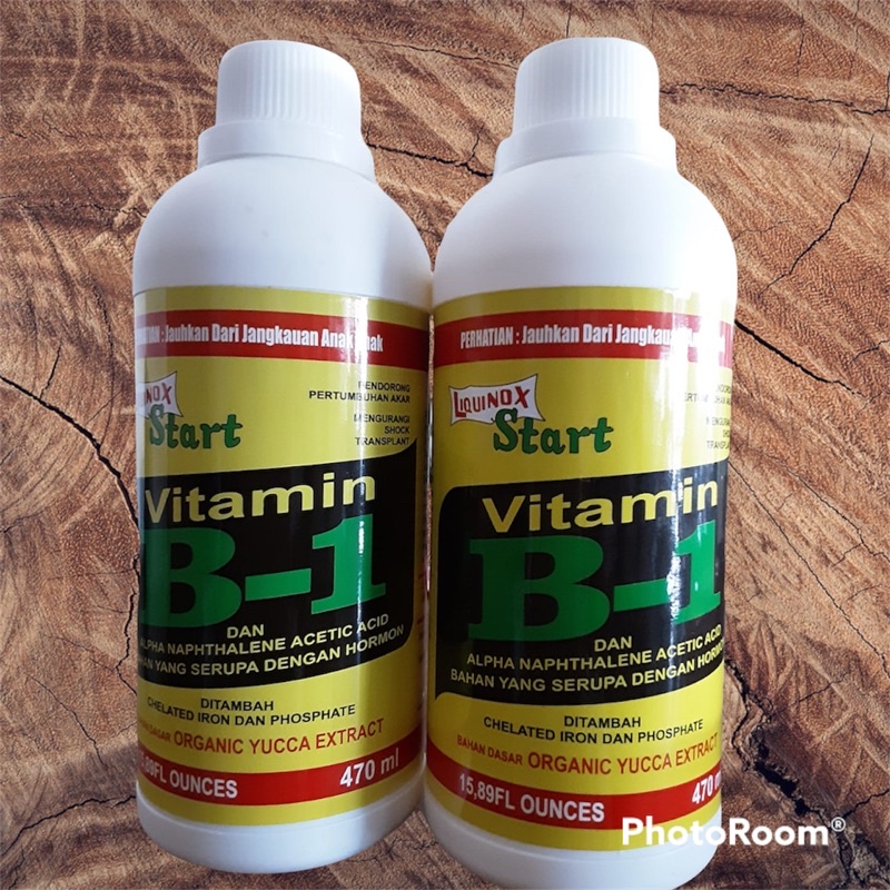 Jual VITAMIN B1 VIT B1 TANAMAN 470ml LIQUINOX Pindah Tanam Cangkok Stek ...