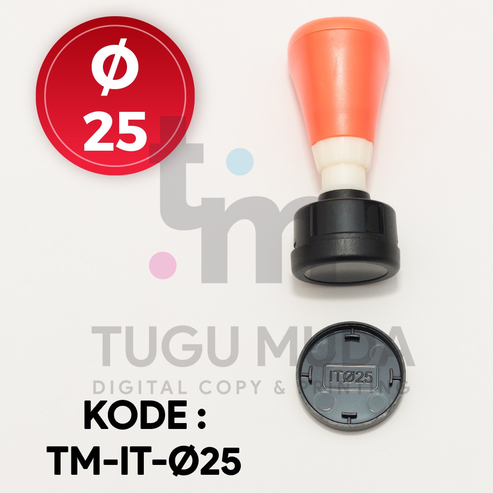 

Gagang Stempel Flash BULAT/LINGKARAN D25 (∅25mm) - TM-IT-DIAMETER 25