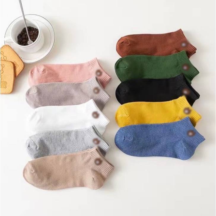 Reseller Welcome - K351 Kaos Kaki Beruang Cokelat / Kaos Kaki Ankle Cute / Socks / Short Socks-8