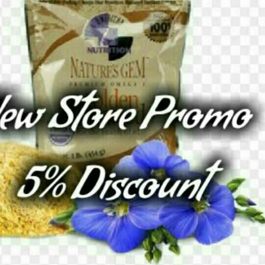 

@zdw-345Nature's Gem Premium Golden Flaxseed / Flax SeedProduk baru.!!