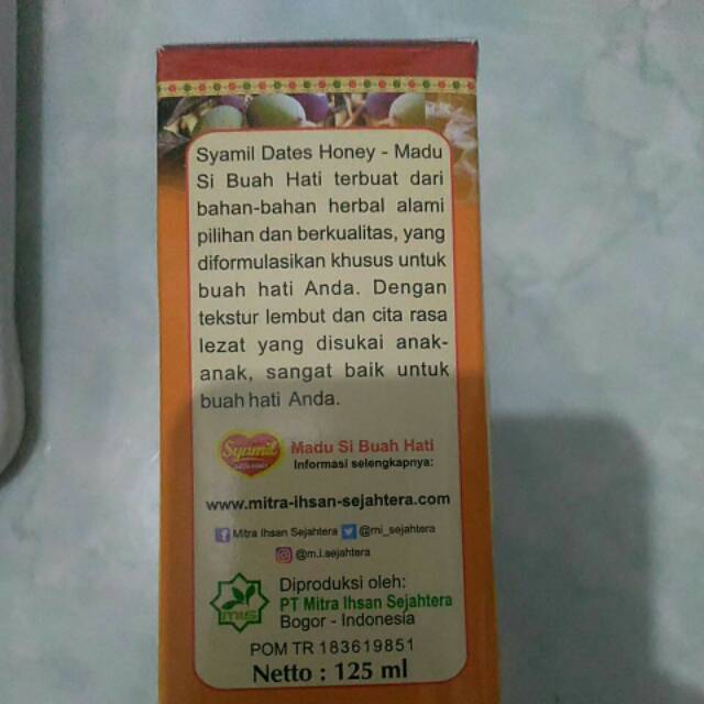 

Madu syamil