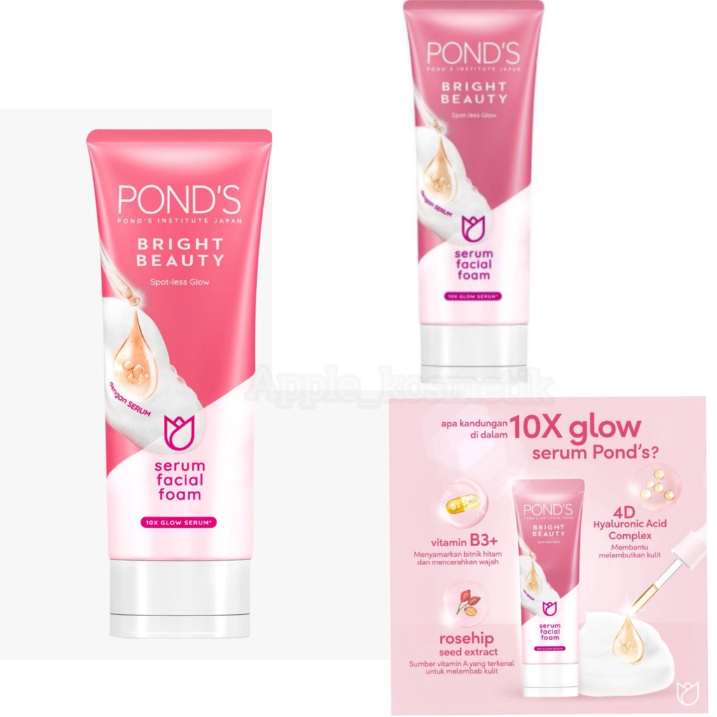 POND'S Bright Beauty Serum Facial Foam 50g / Sabun Muka, Facial Foam, Sabun Pembersih Muka (BPOM)