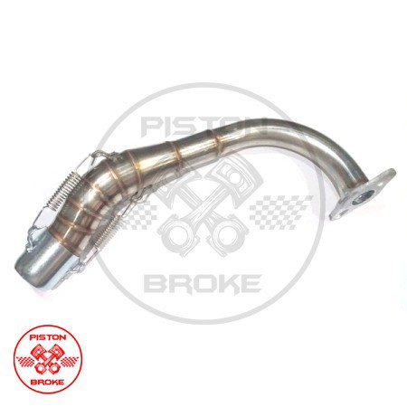 LEHER KNALPOT RACING HOGO MIO J / X RIDE STAINLESS