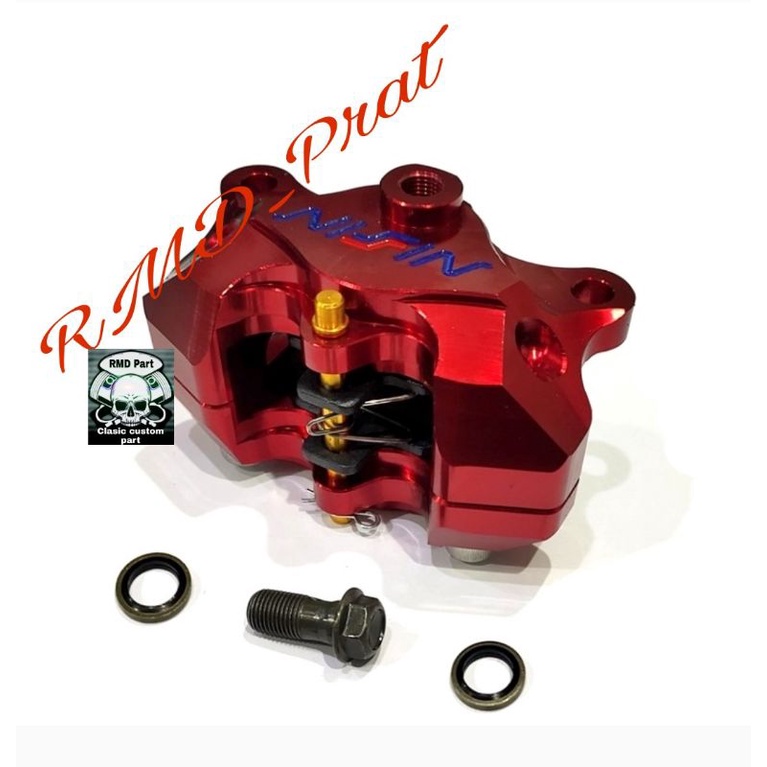 kaliper Nissin 2 Piston RED