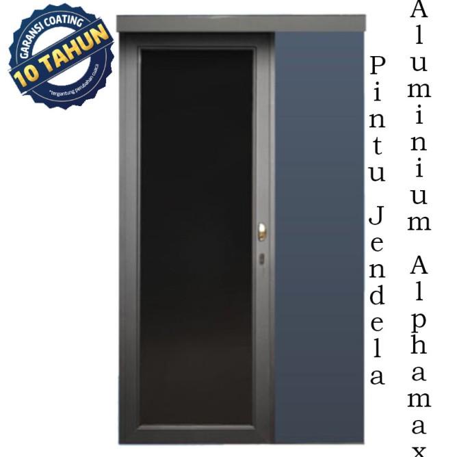 Clover Sliding Door - Pintu Kamar Mandi - Pintu Alphamax Aluminium