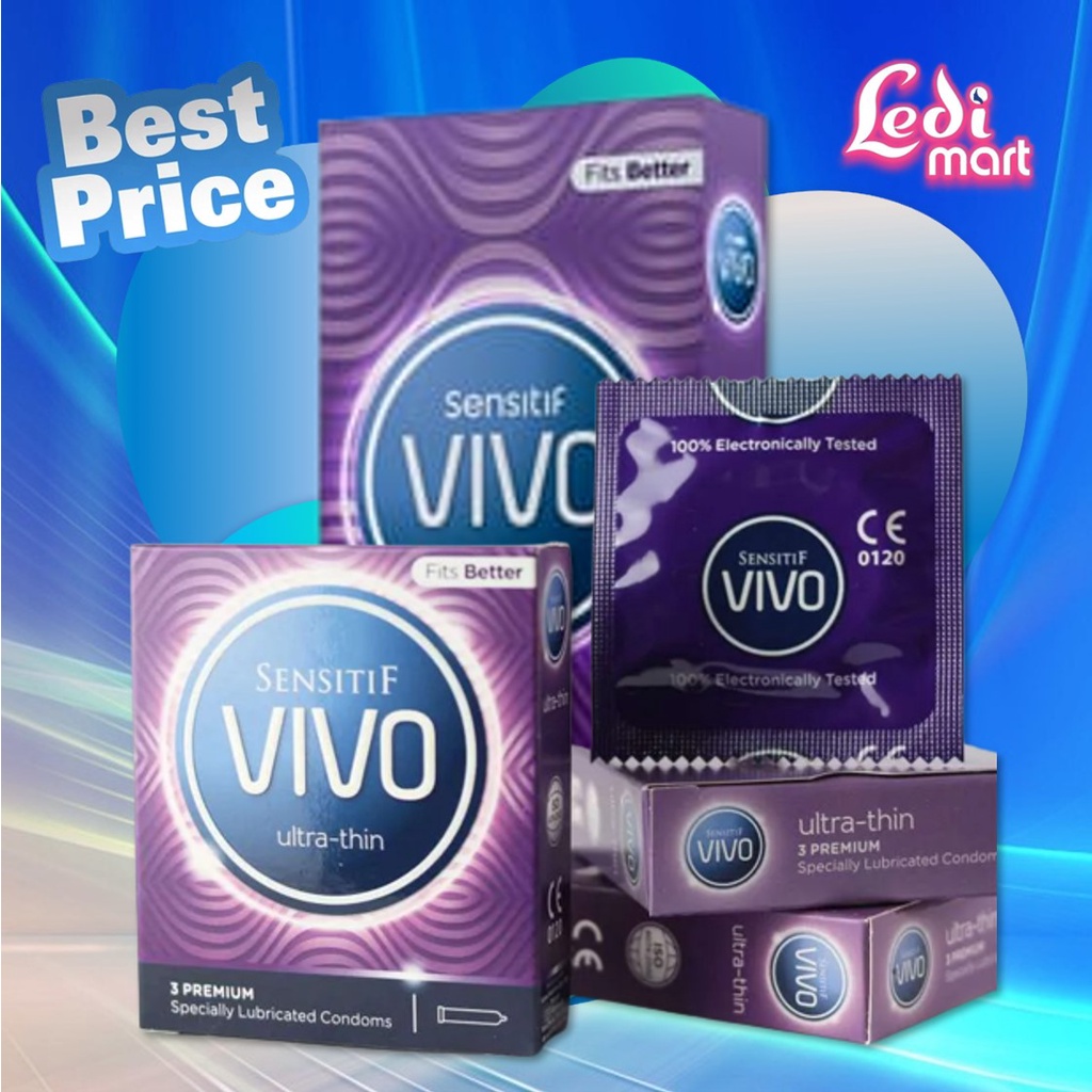 ORIGINAL Vivo Condom Series / Kondom / LEDI MART