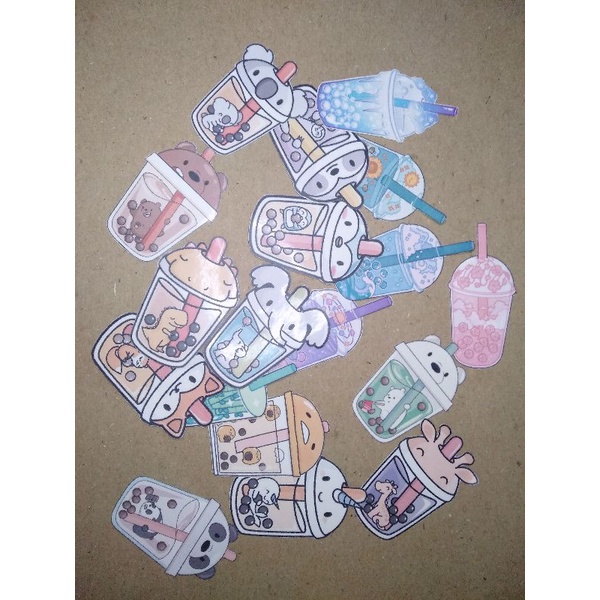 

Stiker Boba (isi +/- 18 biji)