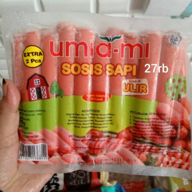 

Umiami Sosis Sapi Ulir isi 30pcs