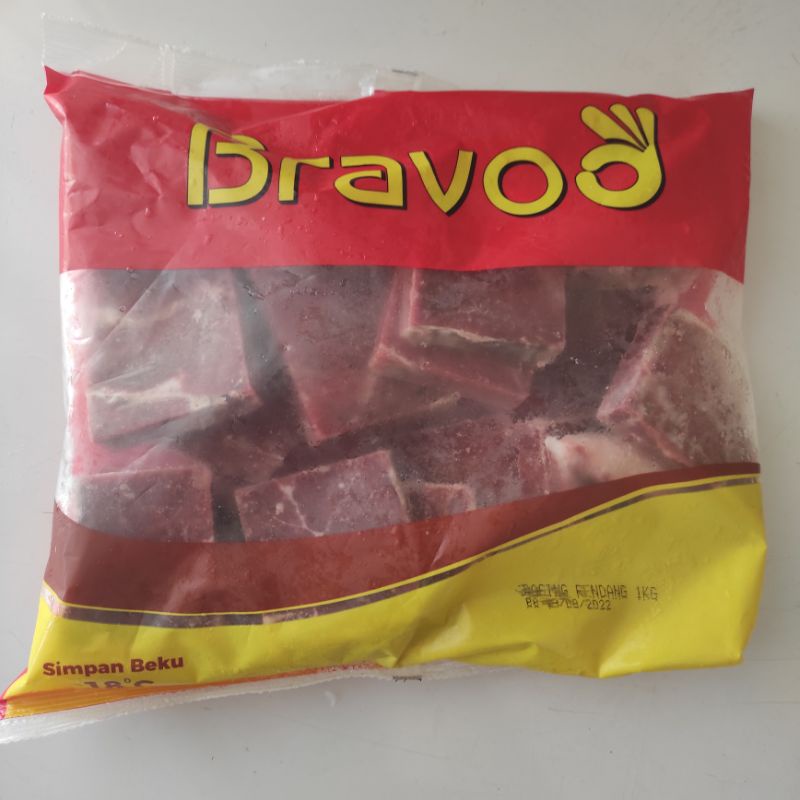 

Bravoo Daging Rendang Potong 1 kg