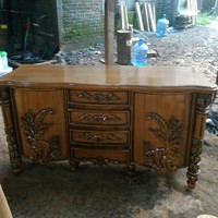 bufet tv bombay 150cm kayu jati