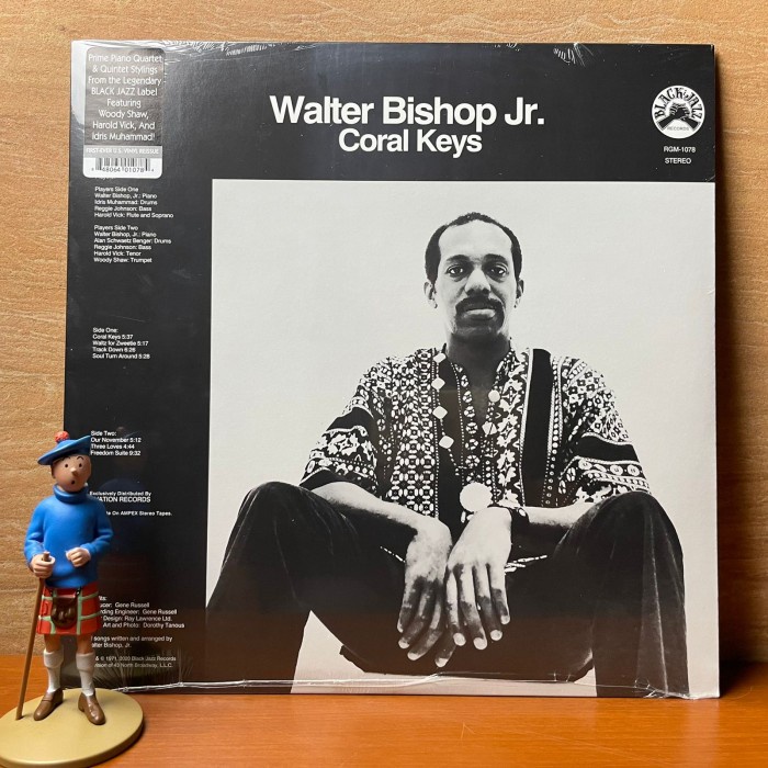 PIRINGAN HITAM / VINYL WALTER BISHOP JR. - CORAL KEYS