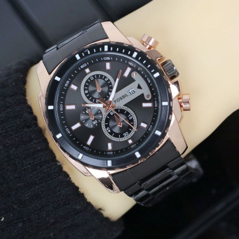 JAM PRIA JAM TANGAN PRIA TANGGAL RANTAI CRHONO OFF