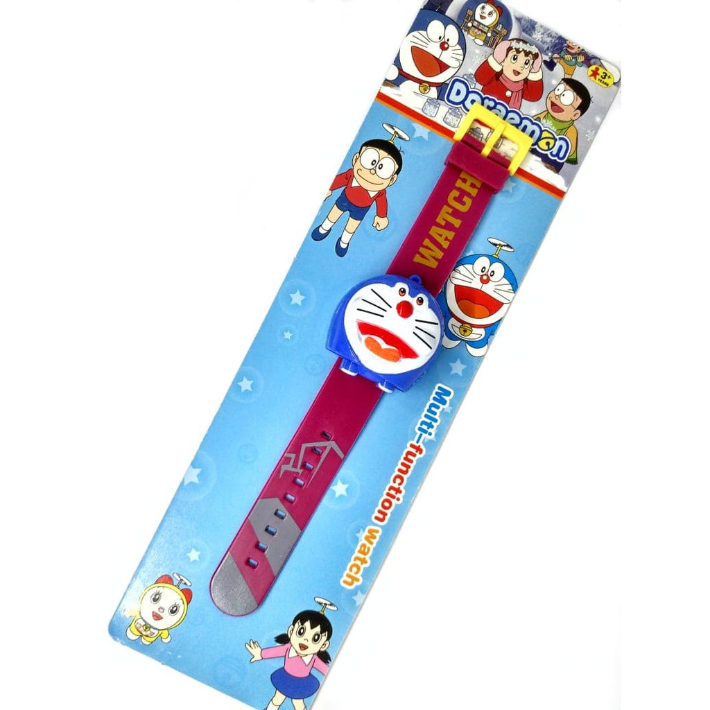 Limited! JAM TANGAN ANAK PENCET KARAKTER DORAEMON DIGITAL LEPAS PASANG MURAH