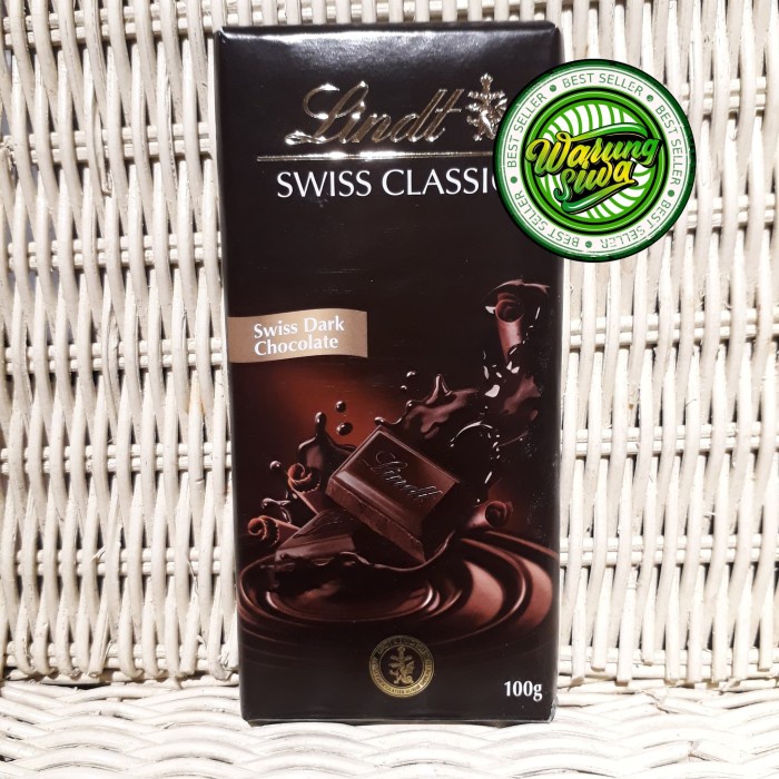 

lindt swiss classic - swiss dark chocolate 100 gram