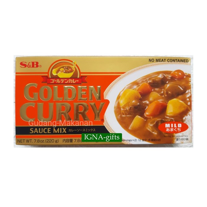 

Buruan Beli - Bumbu Kari Jepang S&B Golden Curry/Mild